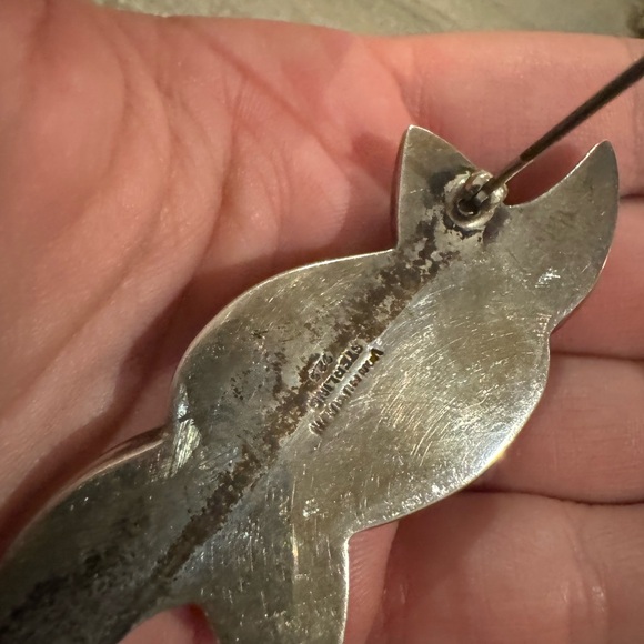 Patricia von Musulin Vintage Sterling Silver Twisted Motif Brooch Pin - Picture 2 of 15